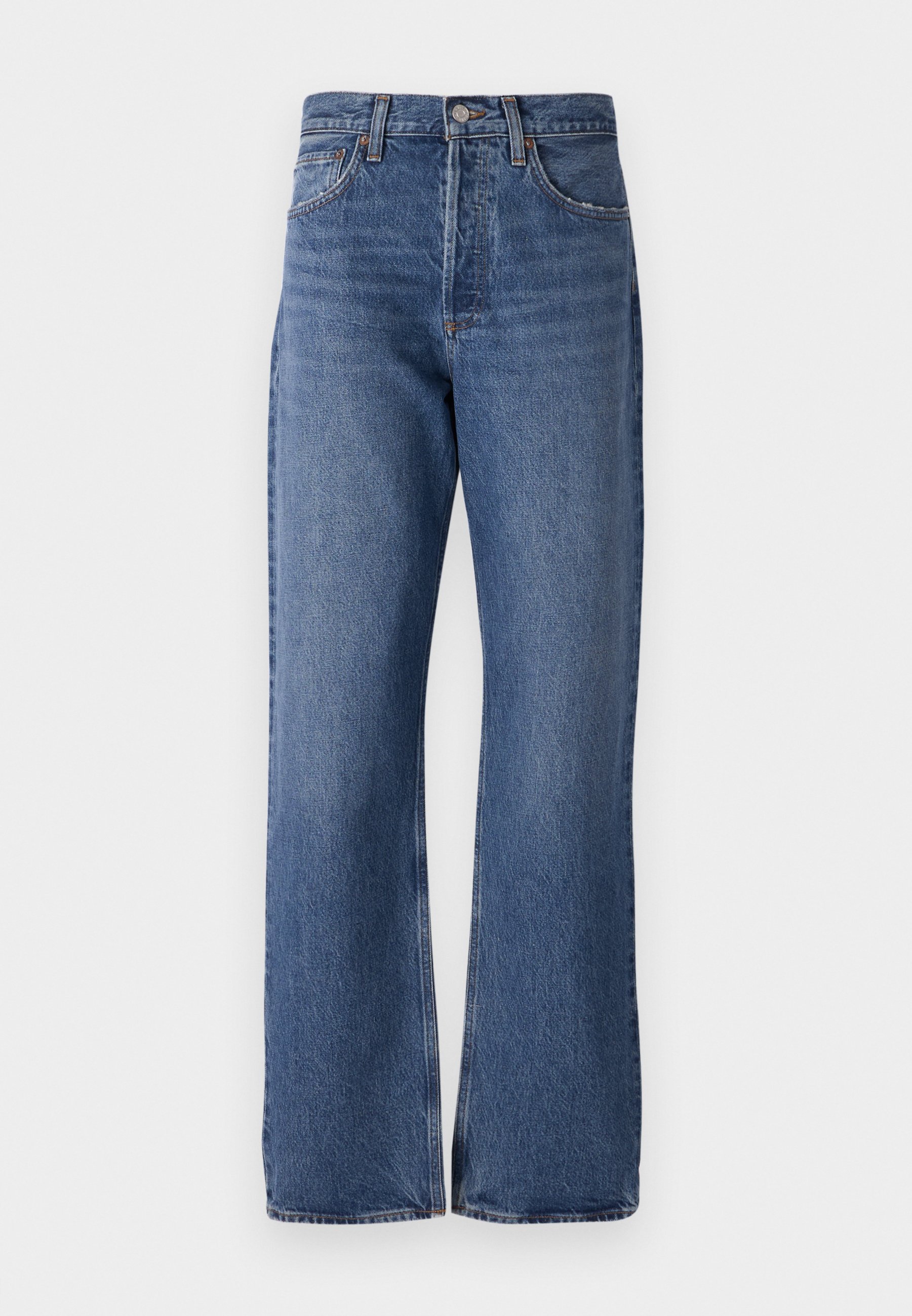 デニム・ジーパン Agolde Blue Jeans With Beltl Loops Agolde 90S PINCH WAIST IN INFINITE - Straight leg jeans