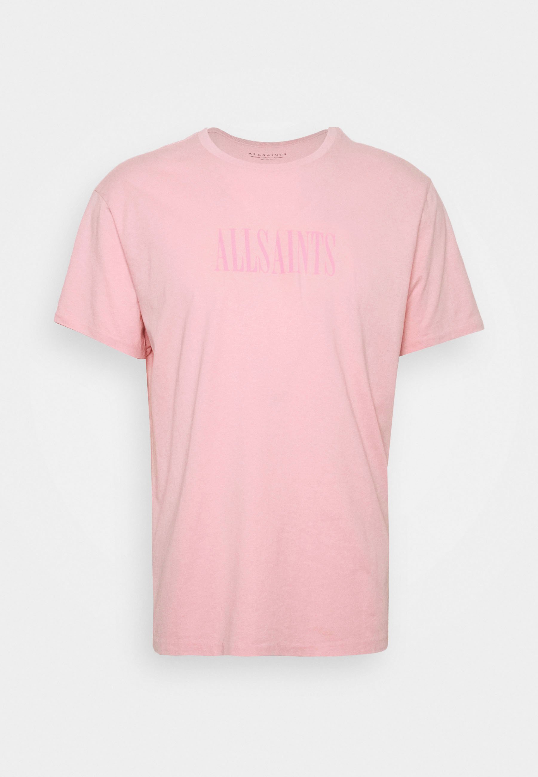 AllSaints TONAL BRACKET CREW T shirts med print washed AllSaints TONIC CREW - T-shirts - havana pink