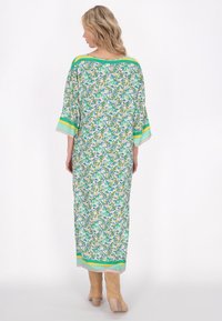usha Denní šaty - green multicolor