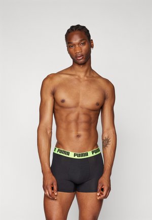EVERYDAY BASIC 2 PACK - Trunks - dark grey/yellow