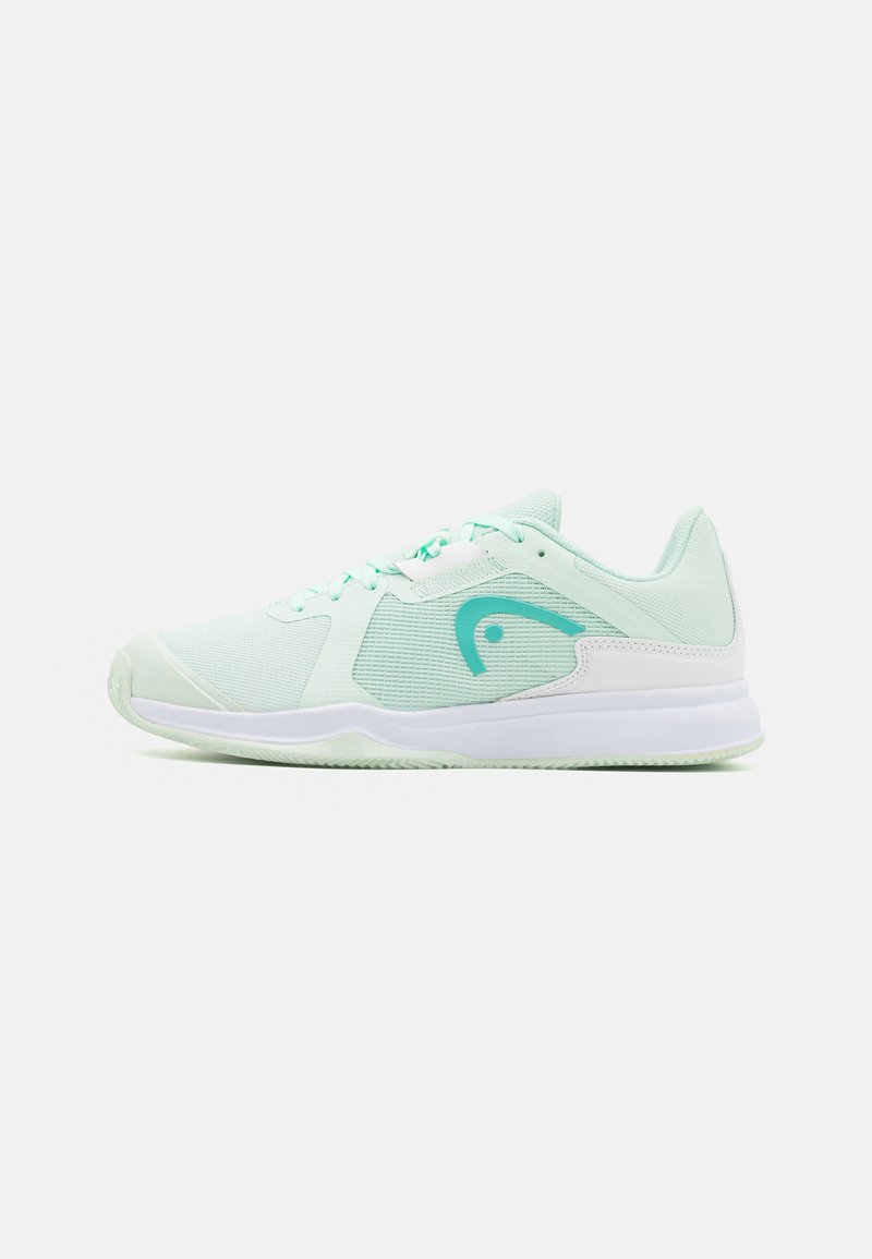 Head SPRINT TEAM 3.5 CLAY Clay court tennis shoes aqua/white/light