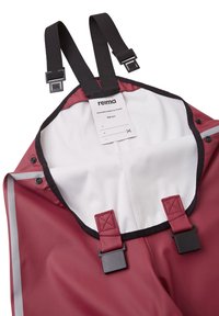 Reima LAMMIKKO - Rain trousers - jam red