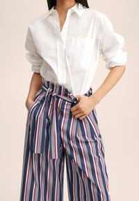 Mango Trousers - dark blue