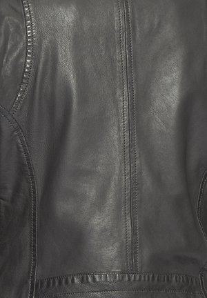 Maze AMUR - Veste en cuir - grey/dark grey