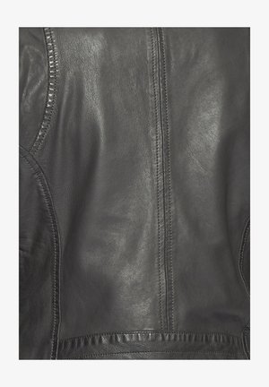 Maze AMUR - Veste en cuir - grey/dark grey