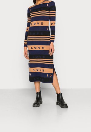 Abito in maglia - multi-coloured