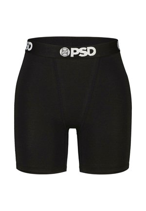 Sorte boxer-briefs lavet af blødt stof. Har en elastisk talje med logo og et tætsiddende design med syede sømme.