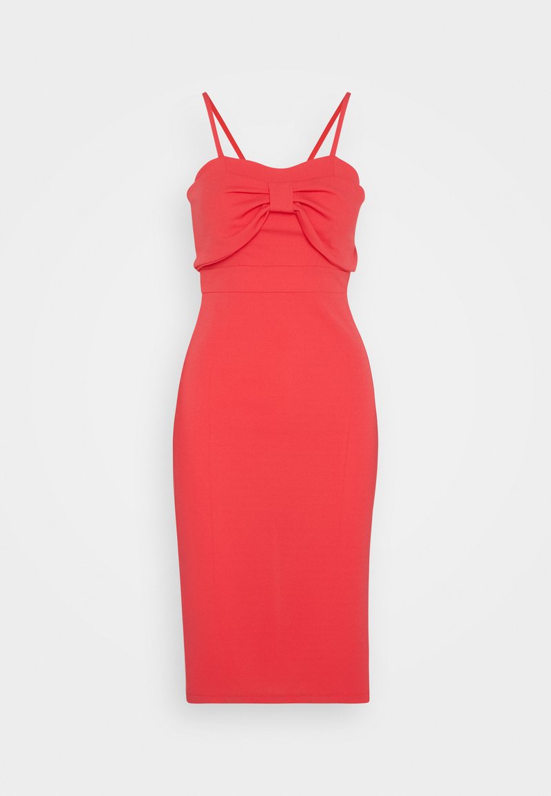 WAL G. Cocktailjurk koraalrood