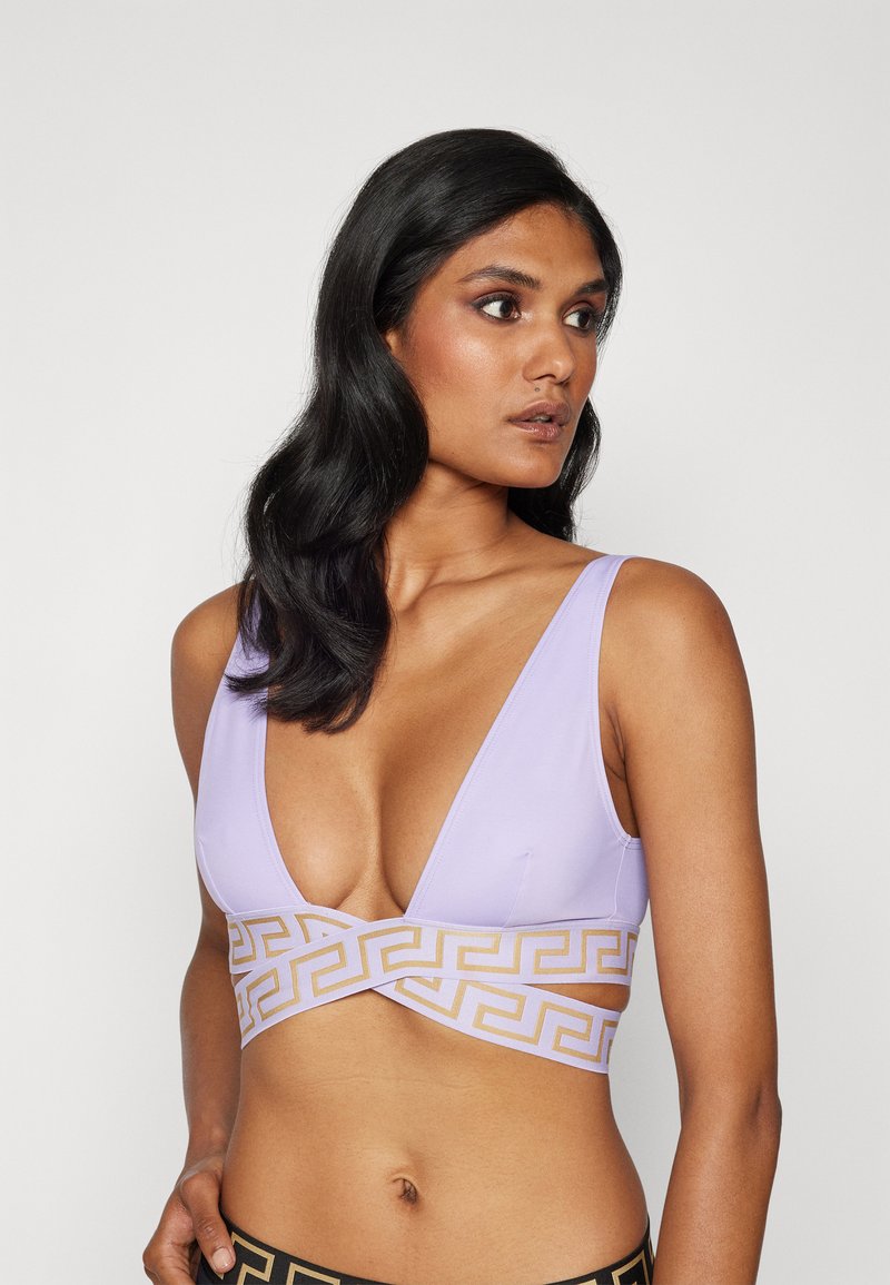 Versace SWIM VITA NEW LOGO - Bikini top - mauve