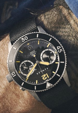 FAWLER RYKA - Kronograf - black