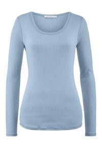 SLIM - Langarmshirt - himmelblau