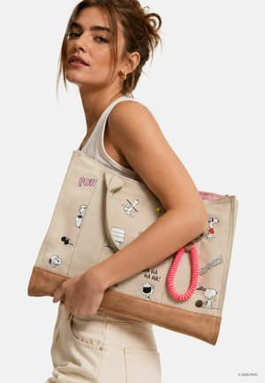 Fritzi aus Preußen, PEANUTS X FRITZI TOTE BAG CONFETTI - Tote bag - beige