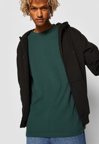 Urban Classics ZIP HOODY - Jaka ar rāvējslēdzēju - black