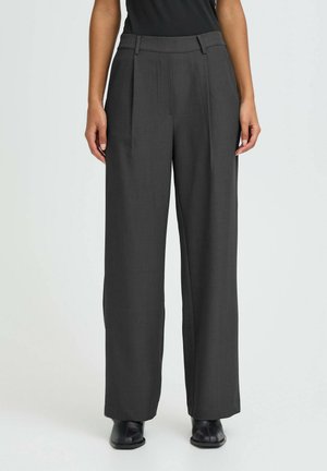 FAVA - Bukser - dark grey mel