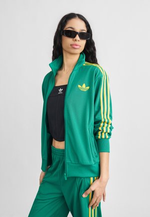 FIREBIRD LOOSE - Športna jakna/jopica - bold green/yellow/off white