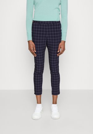 WOMEN IKALA PATTERN - Outdoor trousers - atlanta blue/white