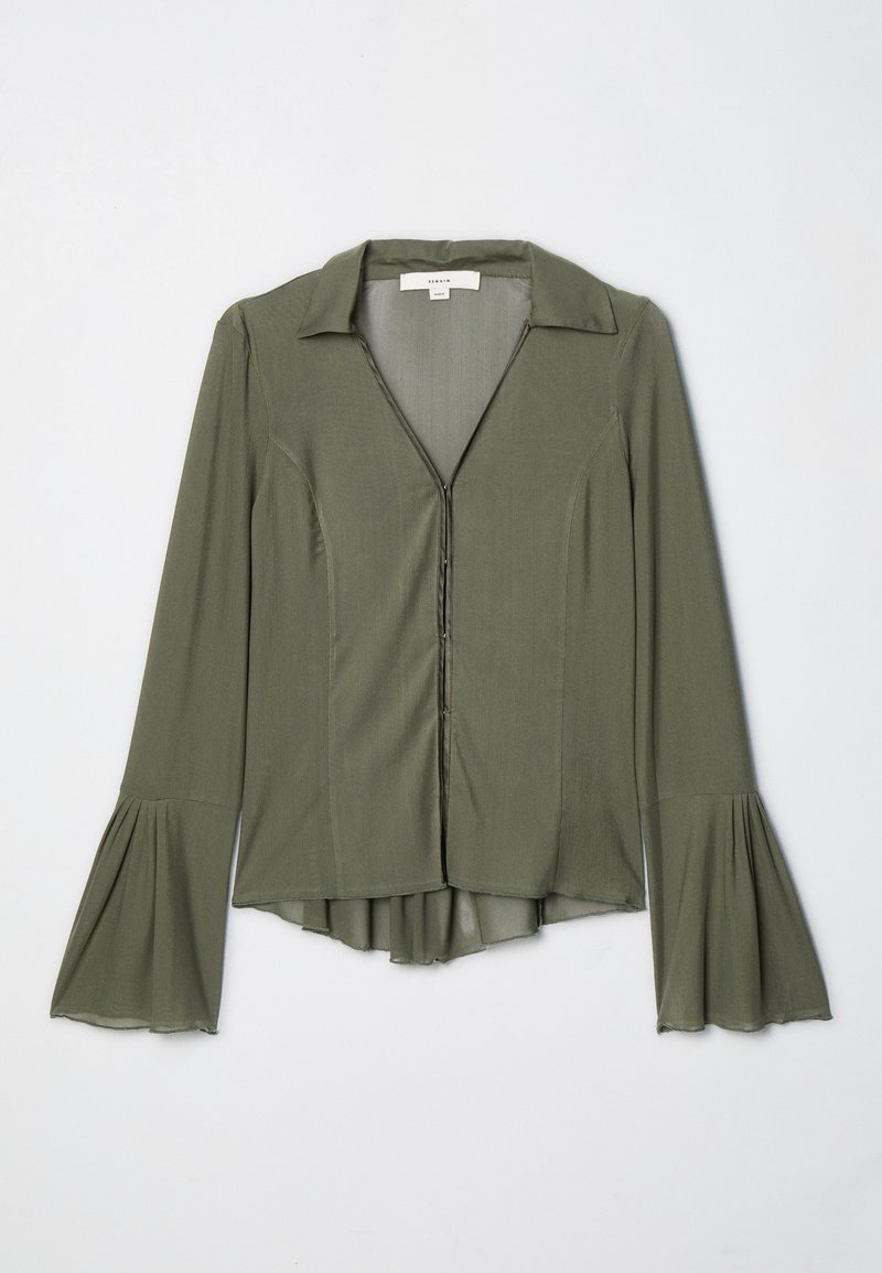 REMAIN Overhemdblouse groen