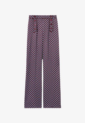 Claudie Pierlot, PANTS - Pantalones - print bordeaux