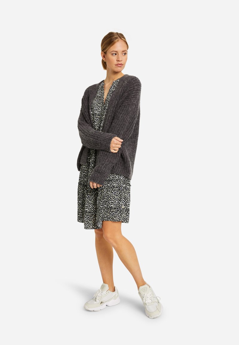 Damen Strickjacken | MILANO ITALY Strickjacke asphalt/grau - JX79684 Damen Strickjacken | MILANO ITALY Strickjacke asphalt/grau - JX79684