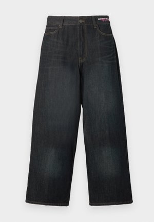 Jaded London RAINBOW SCRIPT COLOSSUS - Baggy Jeans - multi-coloured