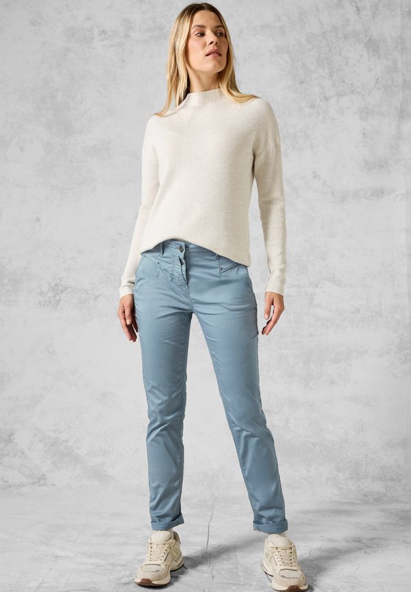 IM SLIM FIT - Stoffhose - blau