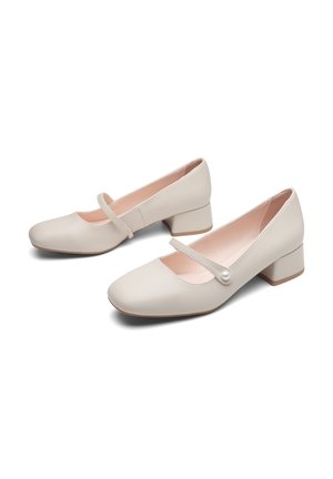Classic heels - light beige
