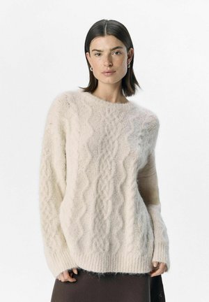 Object ZOPF - Jumper - white sand