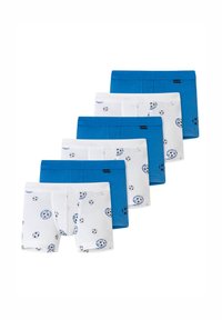 Unausgewählt, blau weiß gem fußball