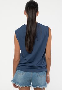 Paradiso Clothing GORILLAZ DEMON DAYS MUSCLE - Top - blue