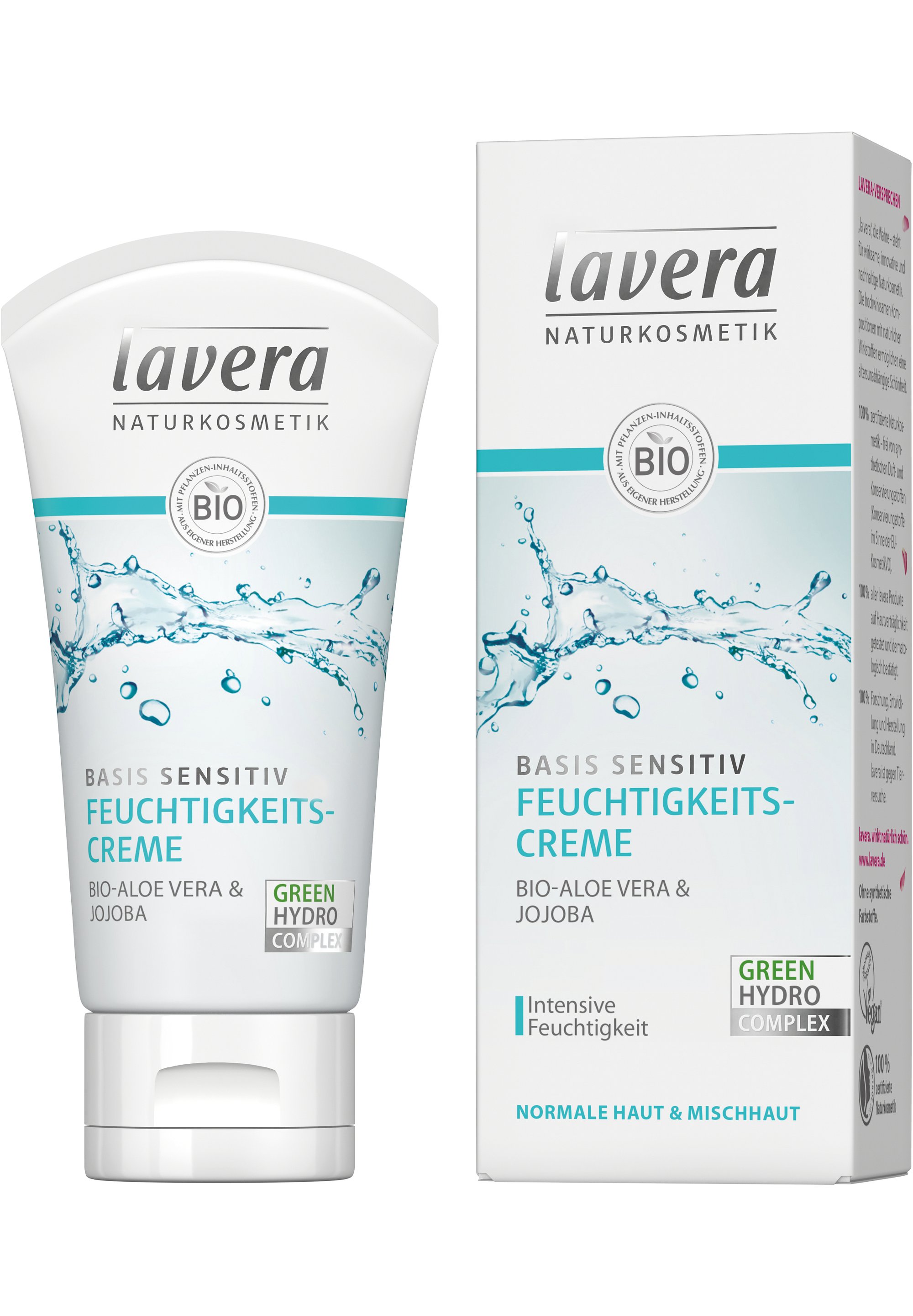 Lavera LAVERA TAGESPFLEGE BASIS SENSITIV FEUCHTIGKEITSCREME - Face cream -  white - Zalando