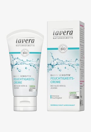 LAVERA TAGESPFLEGE BASIS SENSITIV FEUCHTIGKEITSCREME - Face cream - white