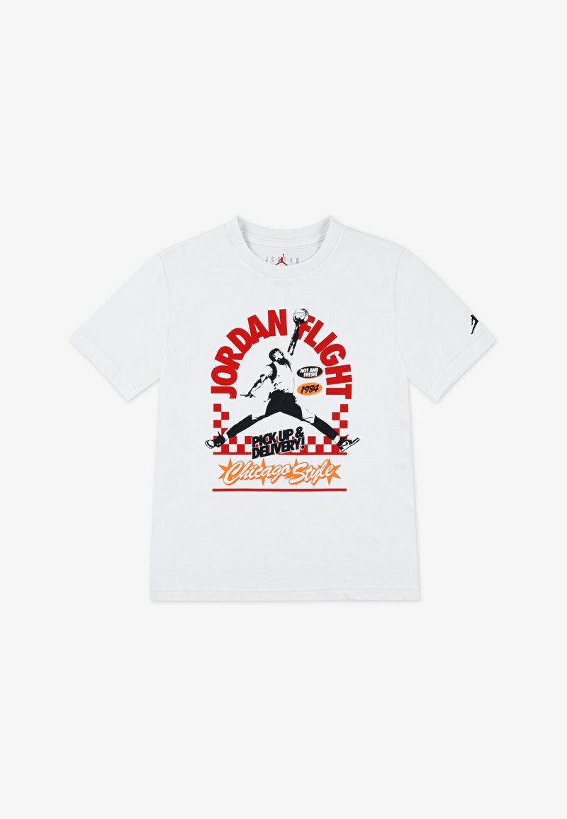 Jordan TEE - Trükipildiga T-särk - white