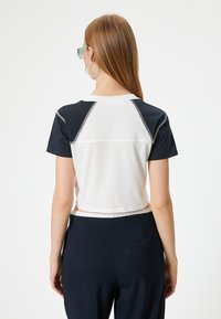 Koton PRINTED CROP - T-shirt print - white