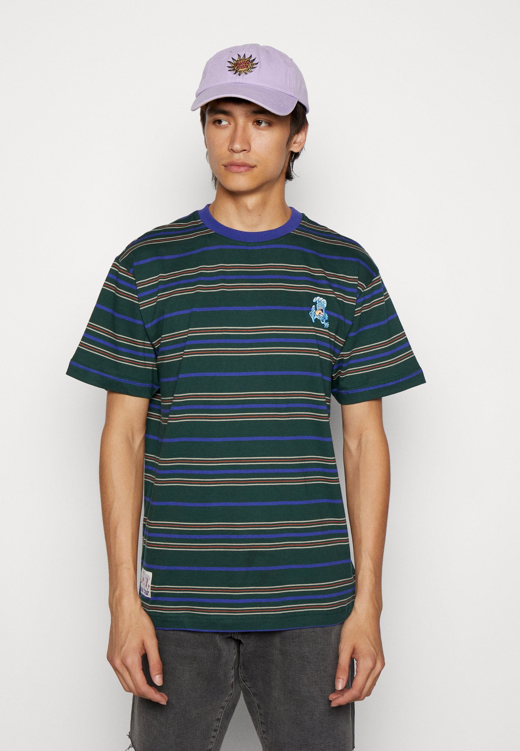 diesel strip tab t shirt