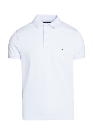 PRETWIST MOULINE - Polo - breezy blue / white