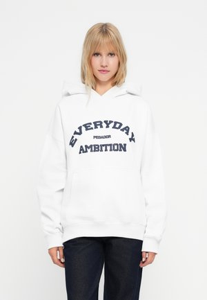 Pegador TULIA OVERSIZED HOODIE - Mikina s kapucňou - white