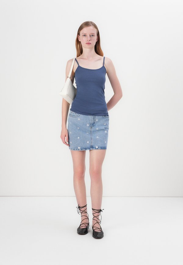 ONLSTELLA DAISY SKIRT - Denim skirt4