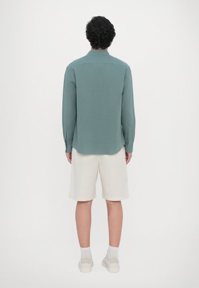 Ron Dorff Button down-skjorte - aquamarine