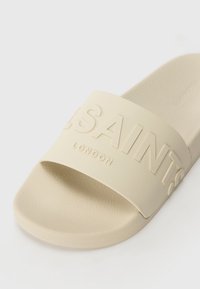 AllSaints BIGGY SLIDER - Slip-on sandaler - white