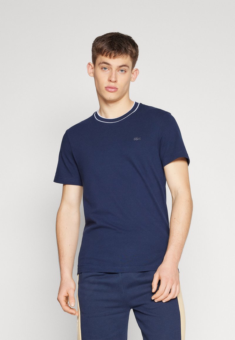 Lacoste - ESSENTIAL - Pamata T-krekls - navy blue, Palielināt