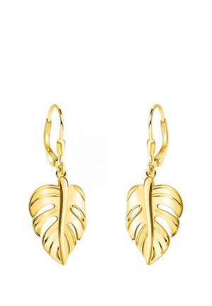 LEAF - Øreringe - gold-coloured