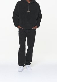 Pegador Felpa con cappuccio - black
