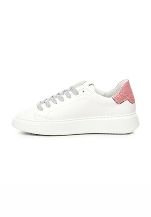 SNEAKERS TEMPLE - Sneakers laag - white pink
