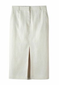 STOCKH LM SIMONE LINEN SKIRT - Kynähame - light beige