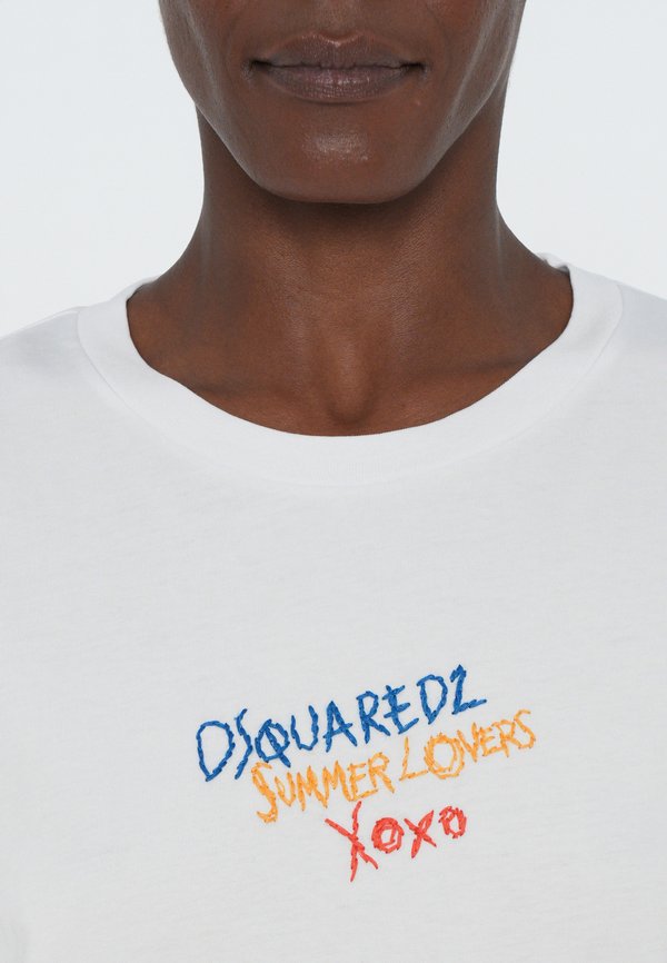 GATHERED TEE - Print T-shirt4