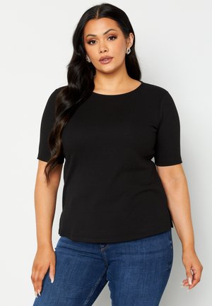 RIB JERSEY TOP - T-shirt basic