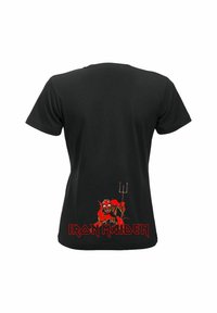 rockshirts IRON MAIDEN NUMBER OF THE BEAST WATERMARK - Triko s potiskem - black
