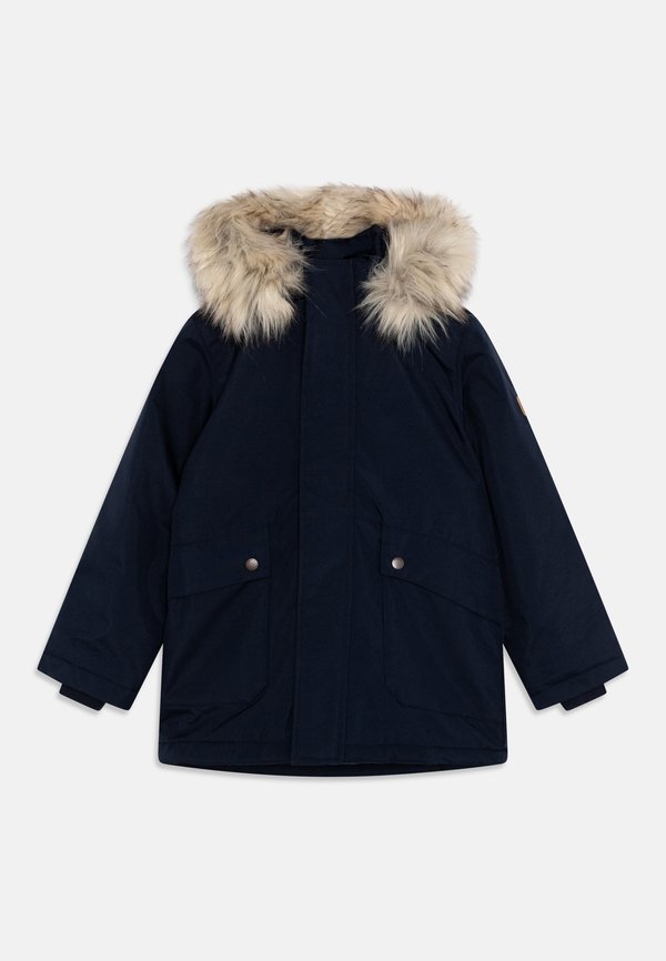 NKMMILLO LONG - Parka - dark sapphire
