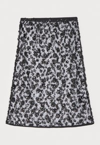 SAINA - A-vonalú szoknya - black