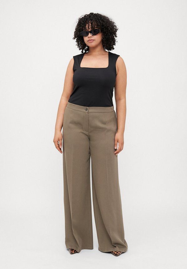 GIULIVA - Trousers - verde kaki3